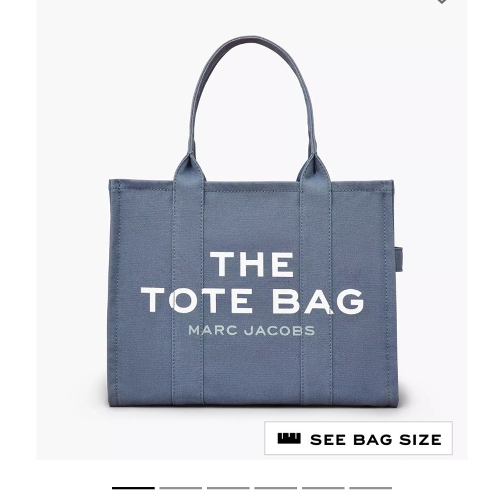 Marc Jacob The Tote Bag Grey Blue